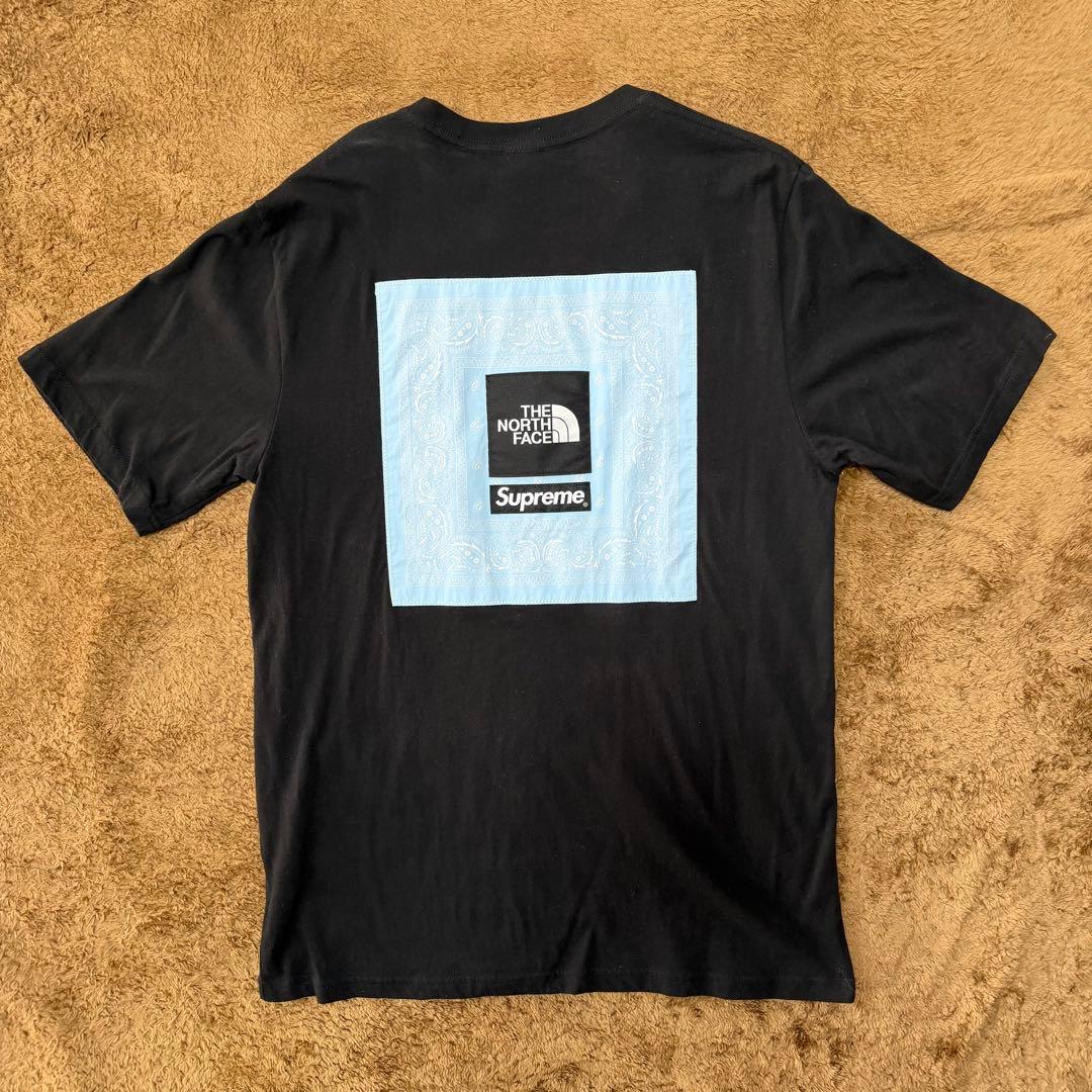 トップス Supreme x The North Face Bandana Tee M