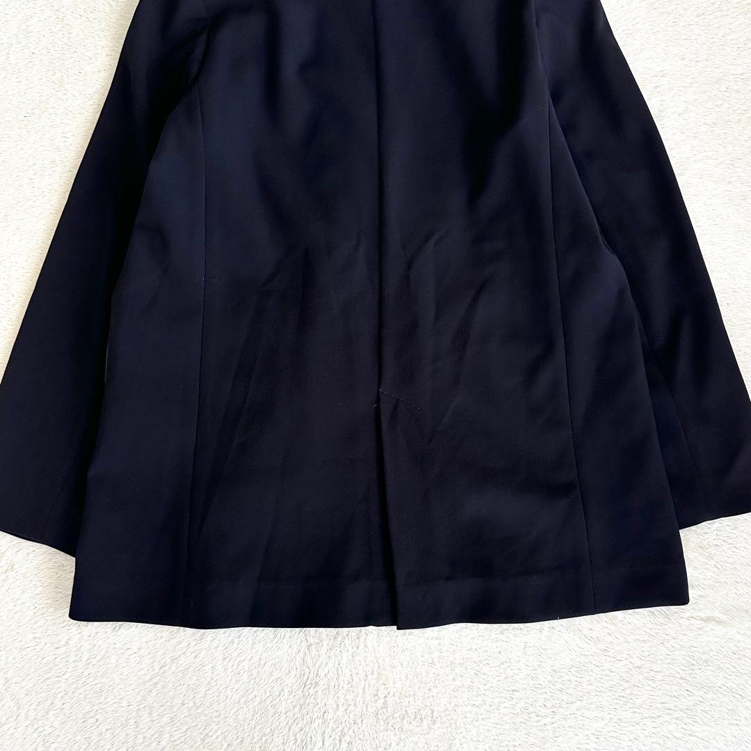 美品 SOÉJU ウールライクダブルジャケット M ネイビー