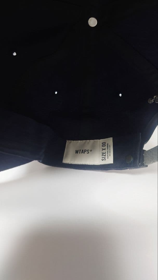 wtaps long Live cap navy キャップ
