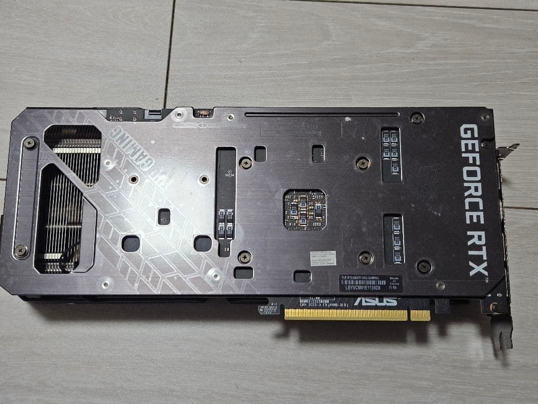 ASUS TUF Gaming RTX 3060 Ti グラフィックボード