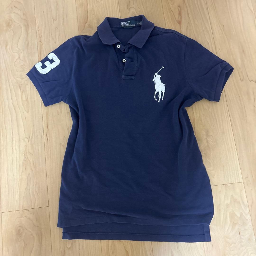 Polo by Ralph Lauren ネイビー ポロシャツ M