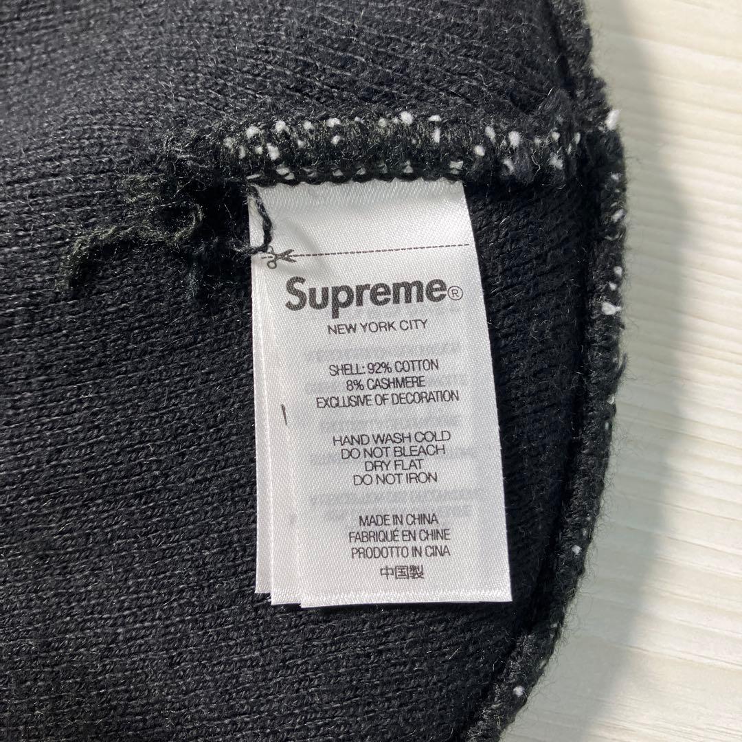 Supreme ビックロゴビーニー ブラック