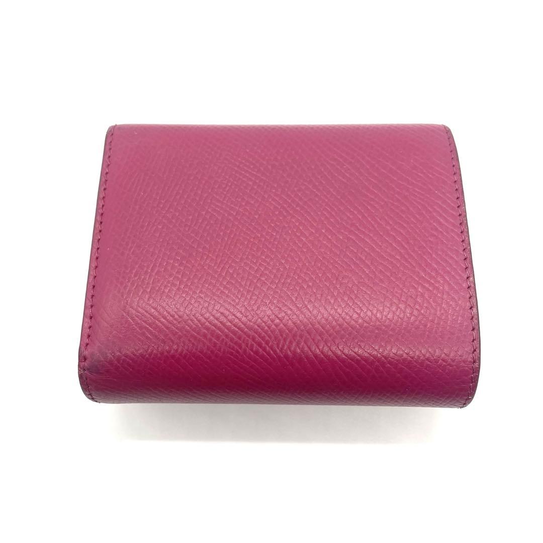 CELINE 三つ折り財布 スモールトリフォールド ピンク