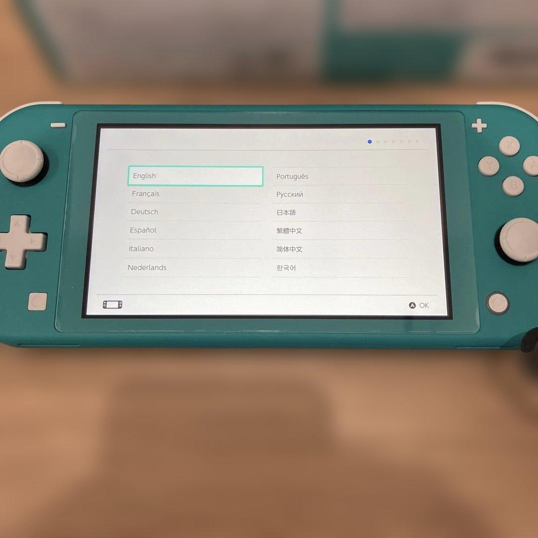 な*げ様 Nintendo Switch Lite ターコイズとポケモン　バイオ