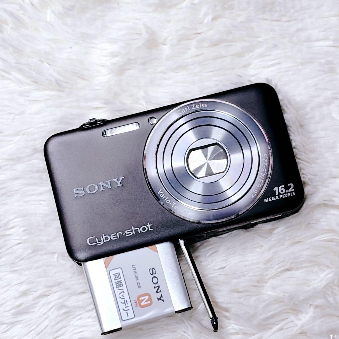 ✨美品✨SONY Cyber-shot DSC-WX30 コンデジ　ブラック