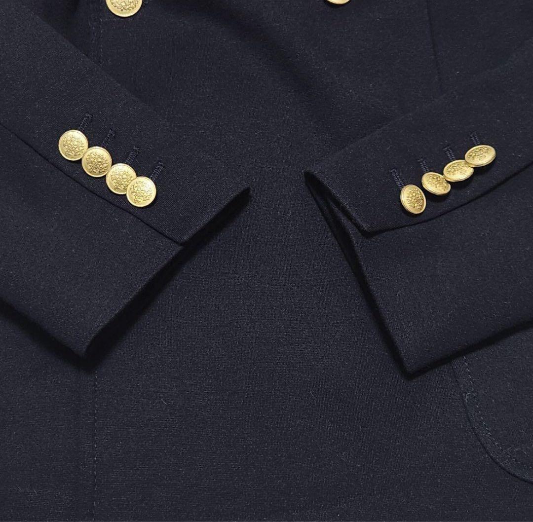 【特価セール‼️】ZARA　紺ブレ　金ボタン　ダブル　テーラードジャケット
