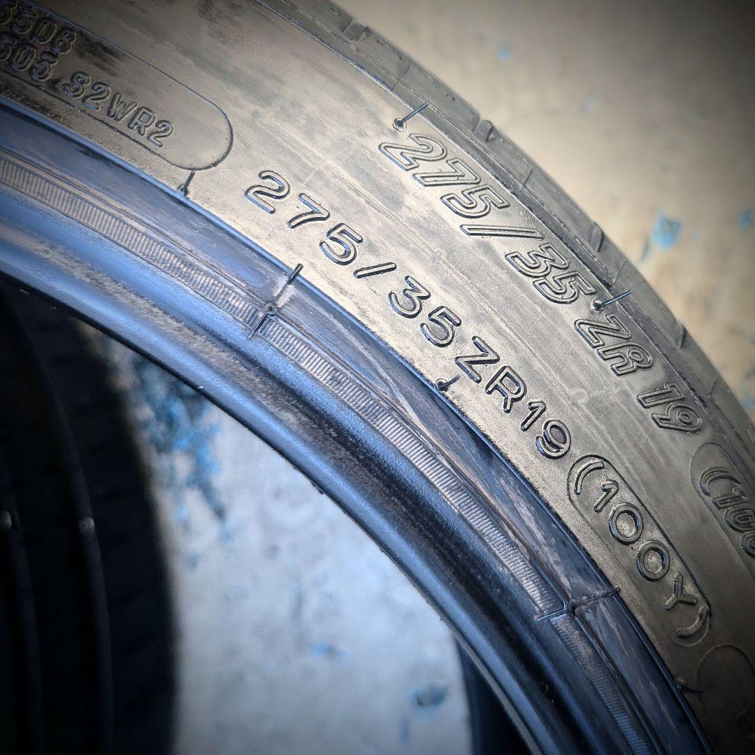 送料込み　MICHELIN　19インチ　4本セット 255/35-275/35