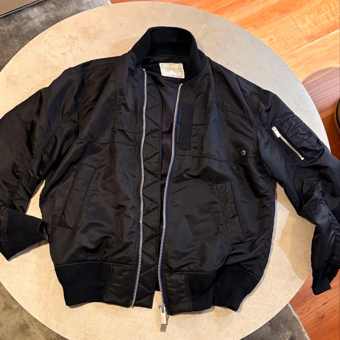 sacai MA-1 ボンバージャケット サイズ2 17- 01221M