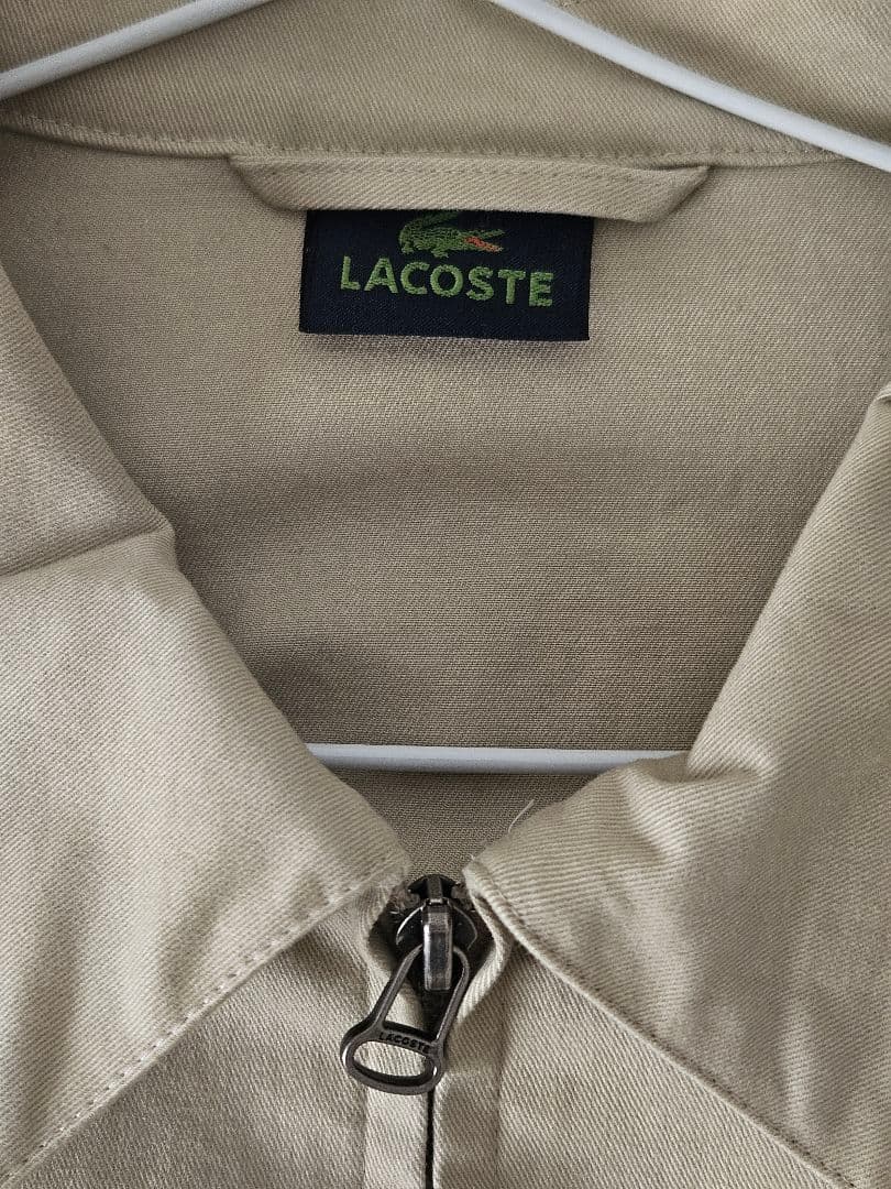 s*n様 【極美品】 LACOSTE ベージュ スイングトップ