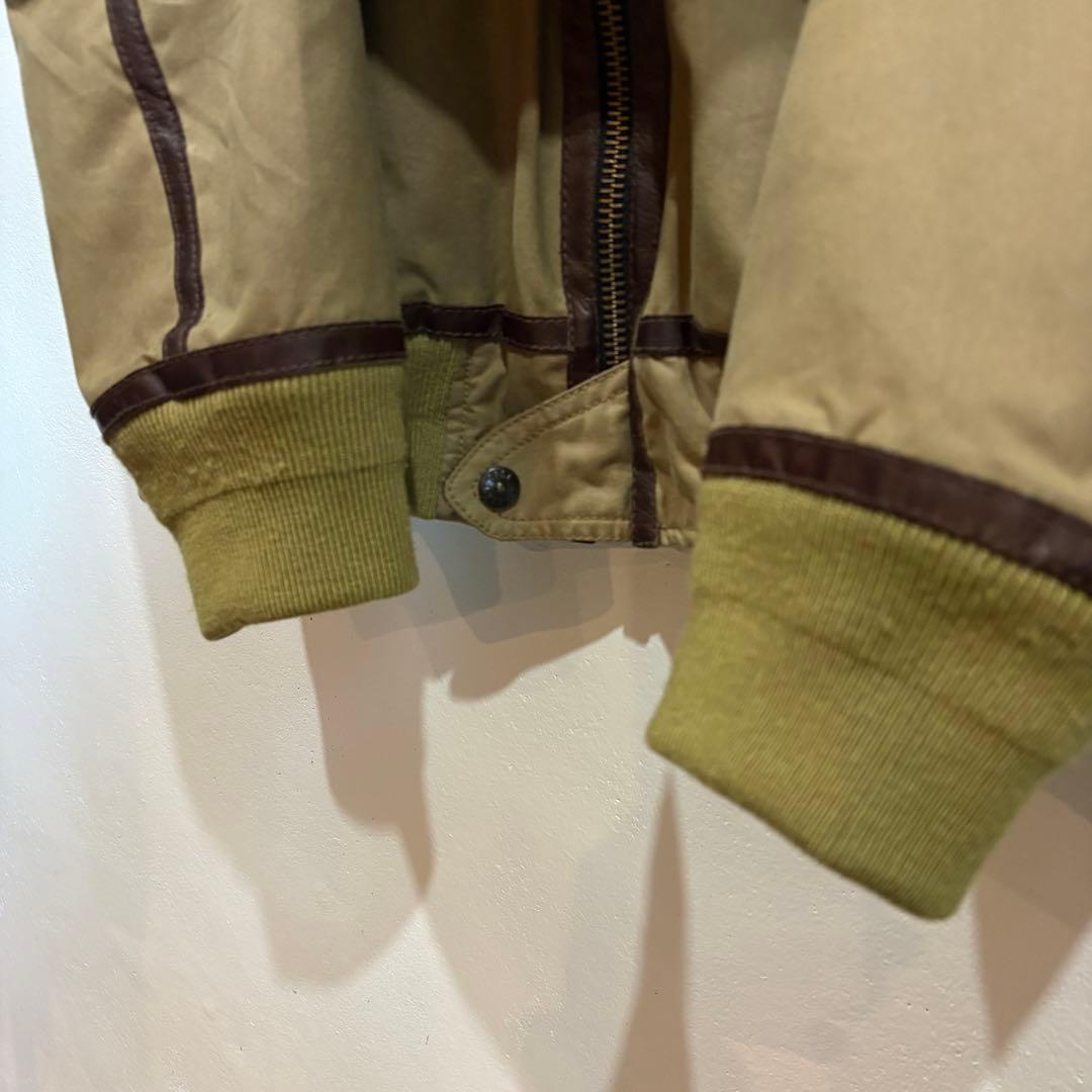 Back Channel×British Millerain MA-1ジャケット