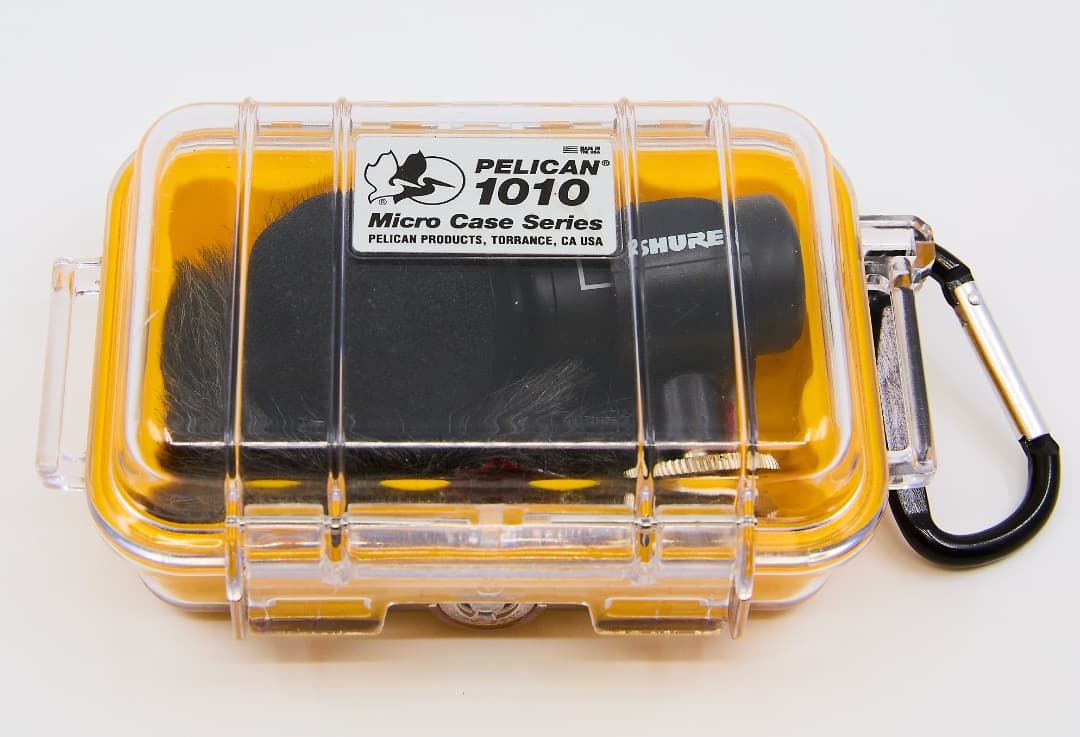 SHURE MV88+ビデオキットPELICAN ケース1010美品