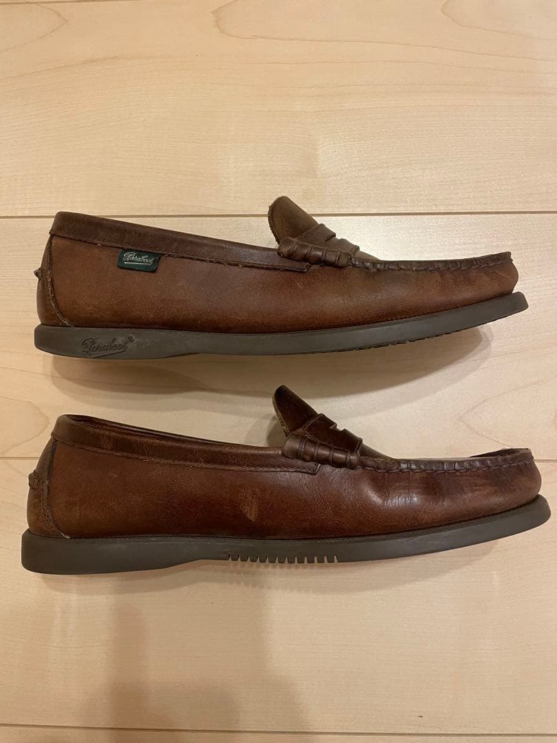 Paraboot パラブーツ コロー モカシン ローファー 5.5 茶色