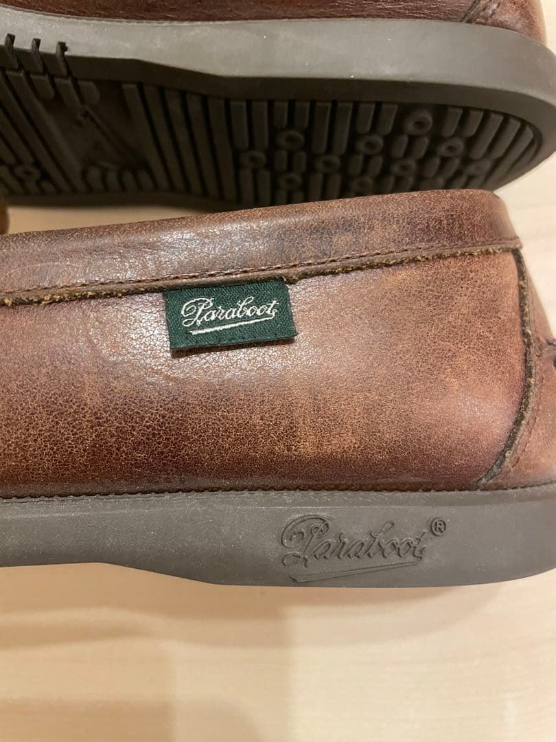 Paraboot パラブーツ コロー モカシン ローファー 5.5 茶色