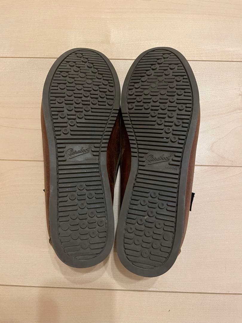 Paraboot パラブーツ コロー モカシン ローファー 5.5 茶色