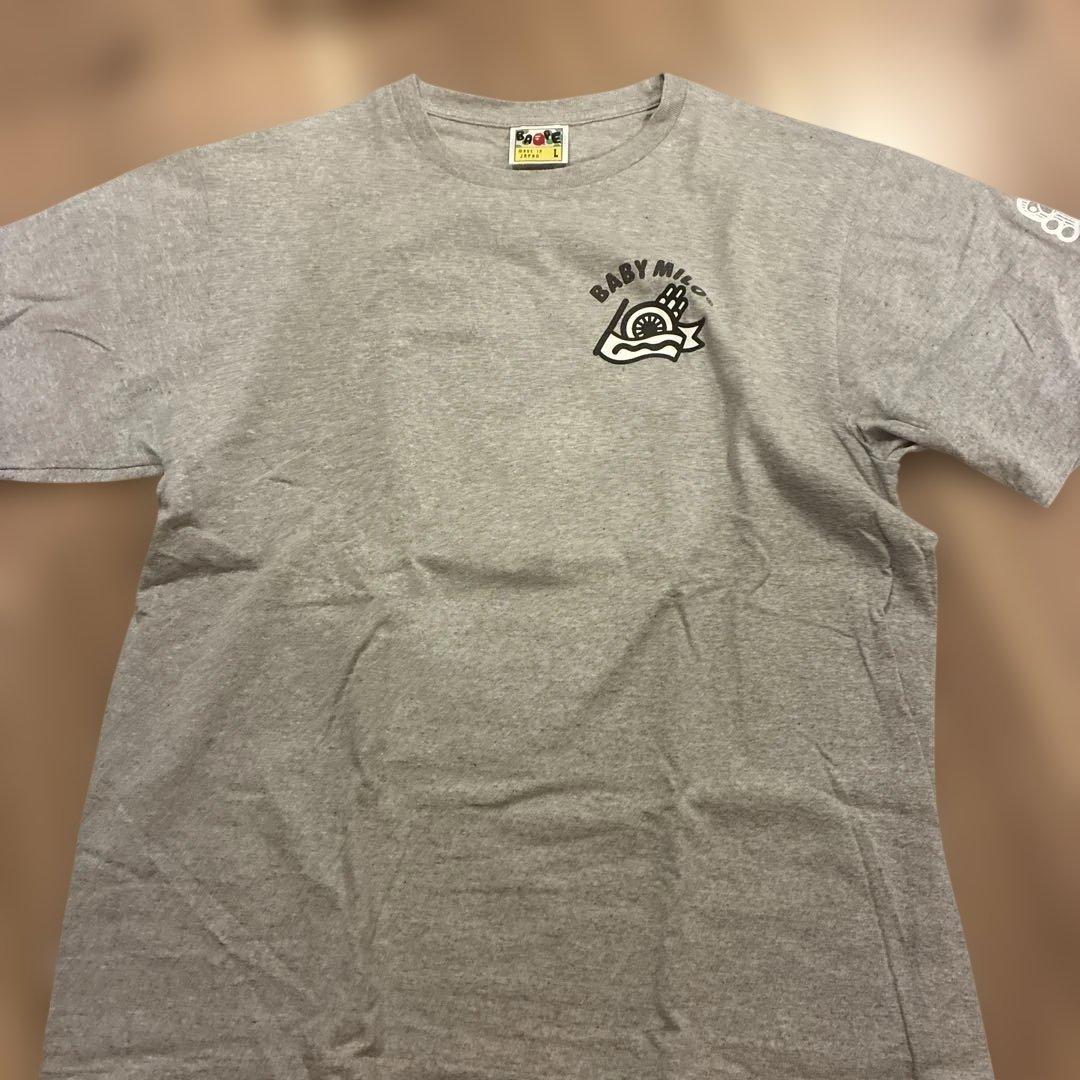 けーまん　BABY MILO & A BATHING APE Tシャツ