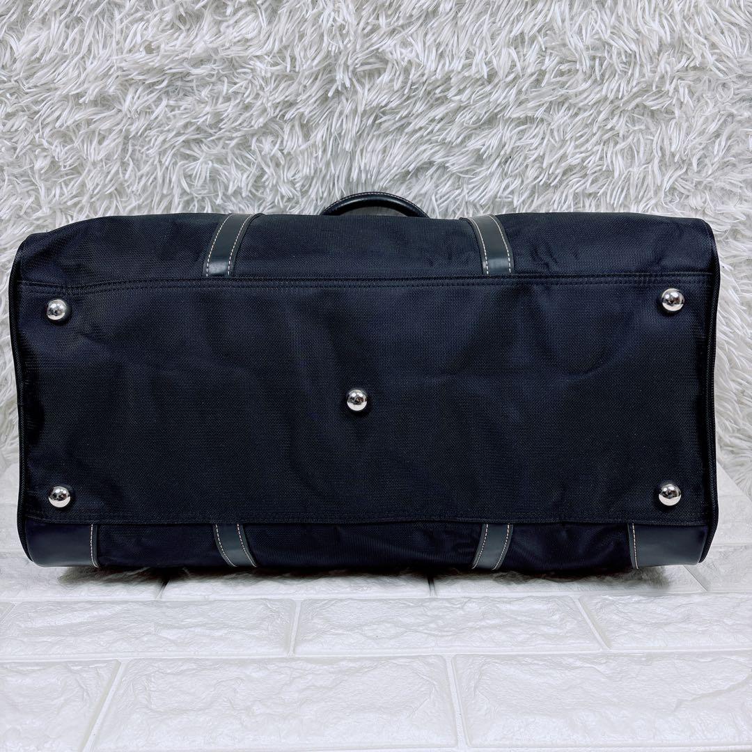 【極美品・タグ付き】ACE エース ボストンバッグ 2WAY 南京錠付 黒