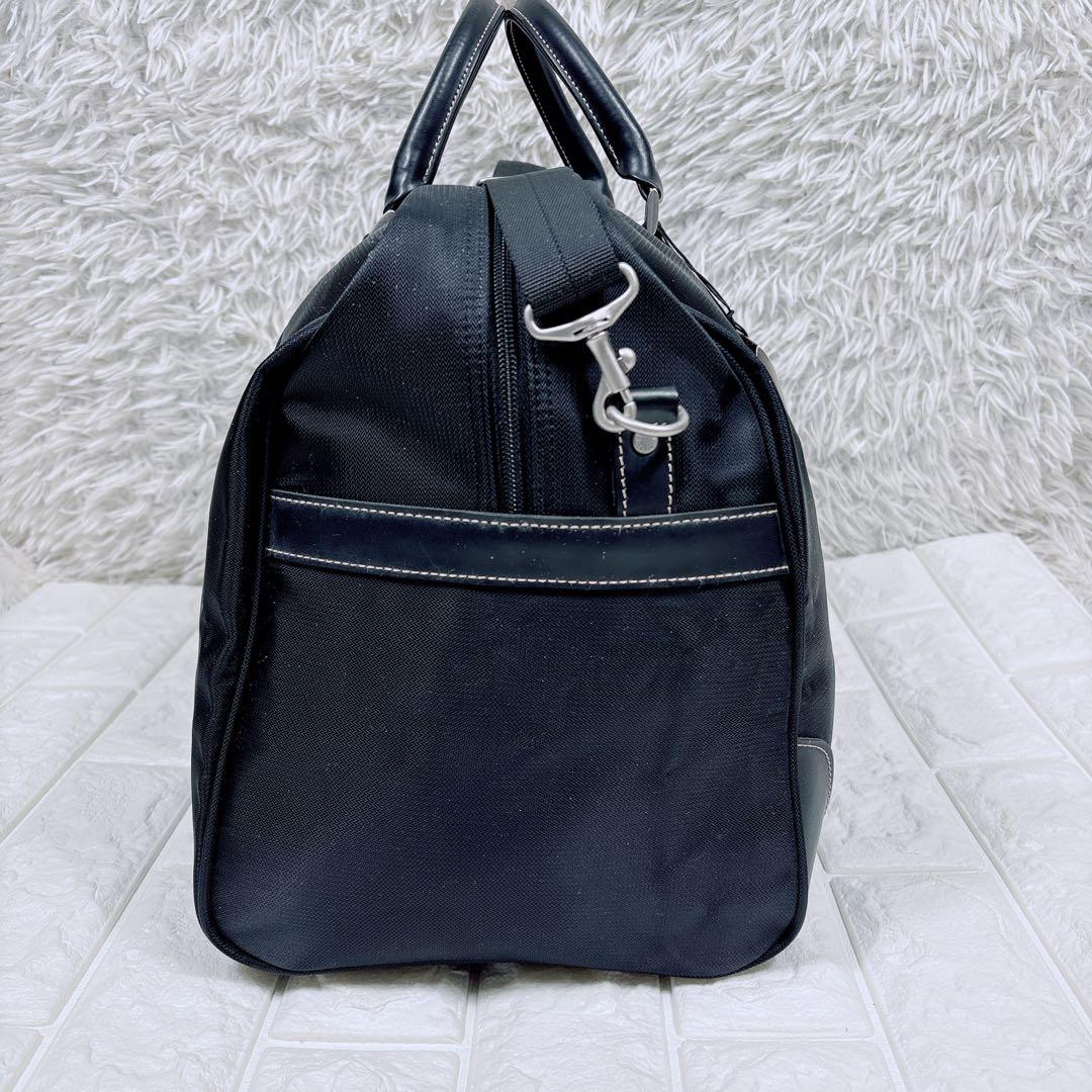 【極美品・タグ付き】ACE エース ボストンバッグ 2WAY 南京錠付 黒