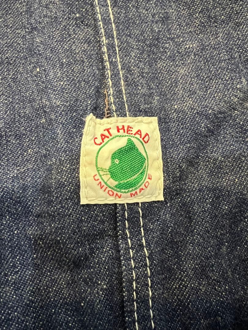 ※値下不可　TCB Jeans cat head カバーオー　40