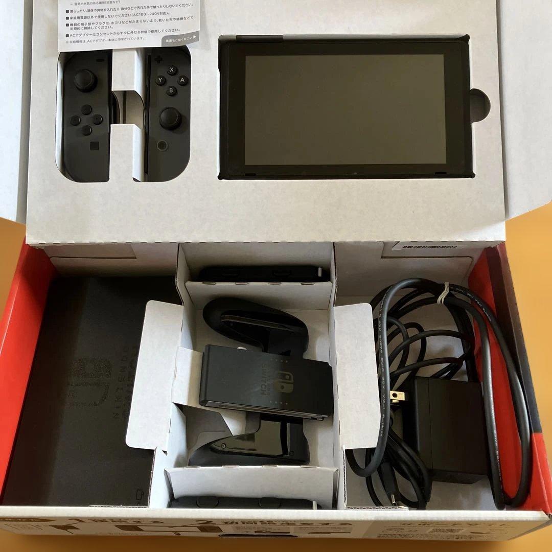 Nintendo Switch(グレー) バッテリー強化版　HAC-001