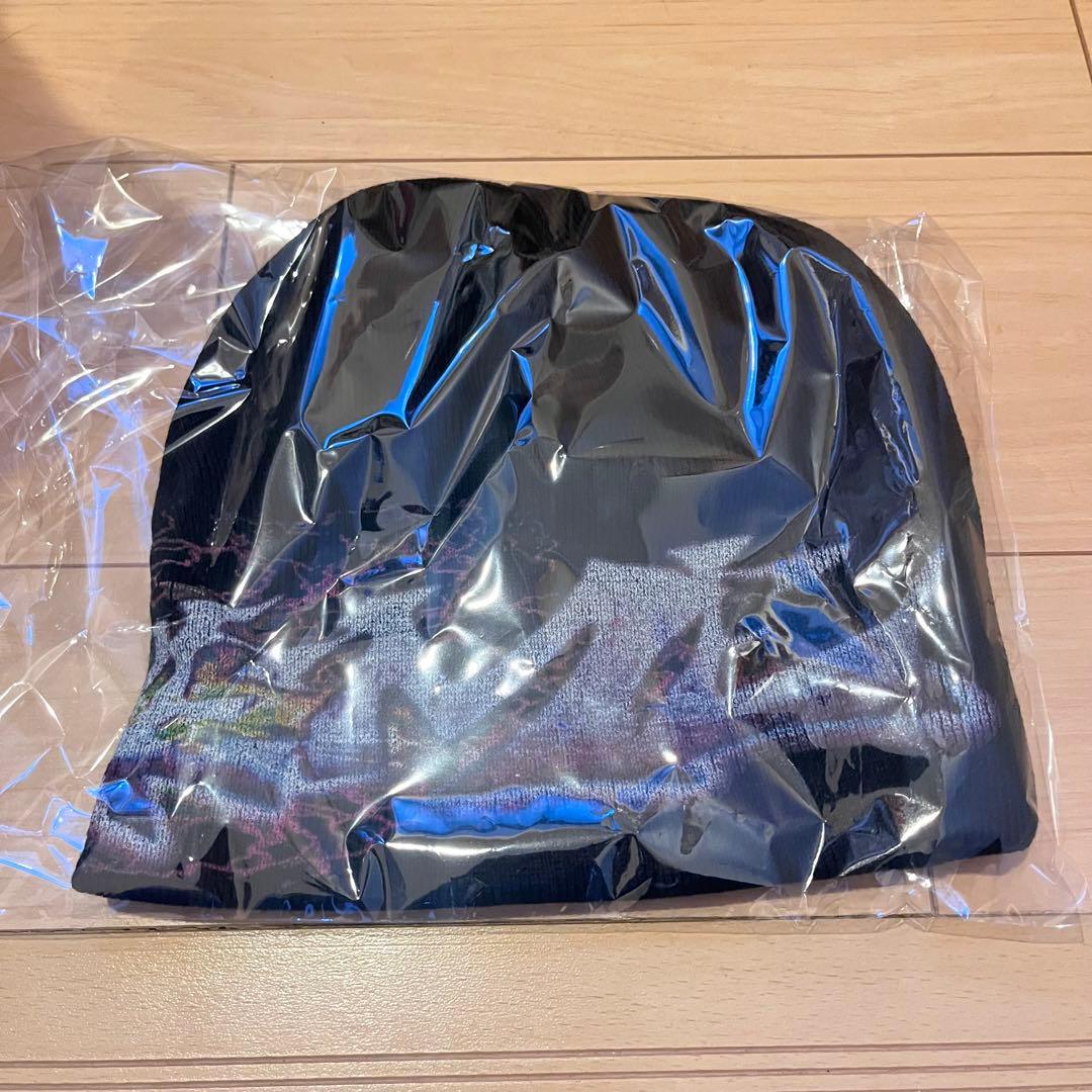帽子 Supreme Tag Beanie Black