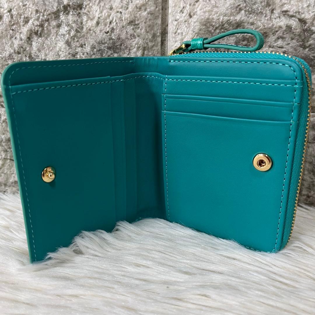 【新品未使用】シャイニングクロコダイル　二つ折り財布