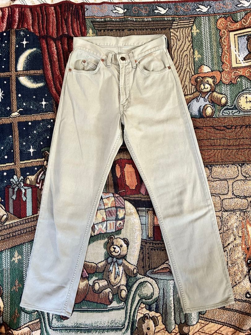 Levi's リーバイス　コットンピケ　60年　ボタン裏33 BIG E デニム