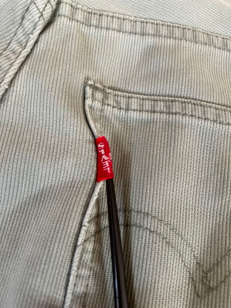 Levi's リーバイス　コットンピケ　60年　ボタン裏33 BIG E デニム
