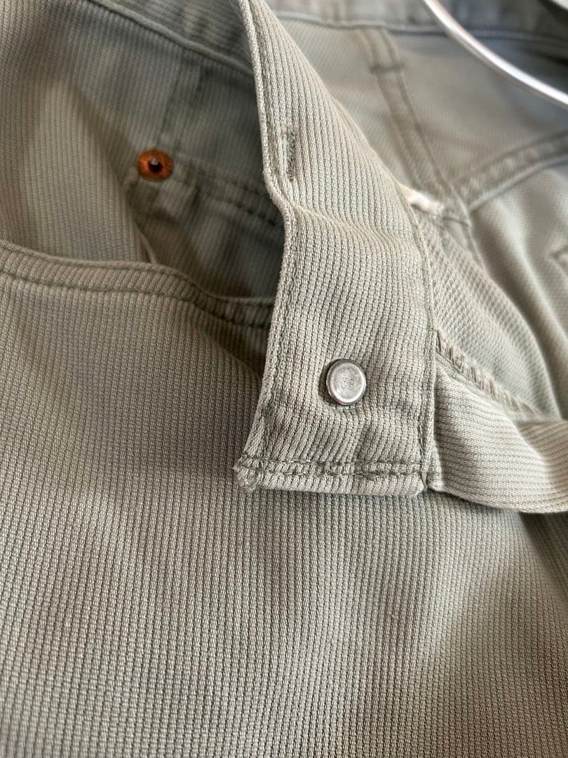 Levi's リーバイス　コットンピケ　60年　ボタン裏33 BIG E デニム