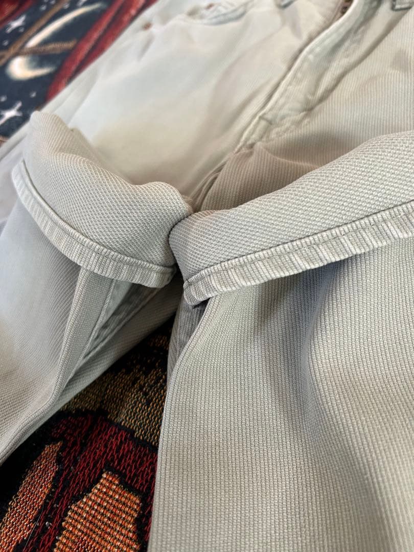 Levi's リーバイス　コットンピケ　60年　ボタン裏33 BIG E デニム