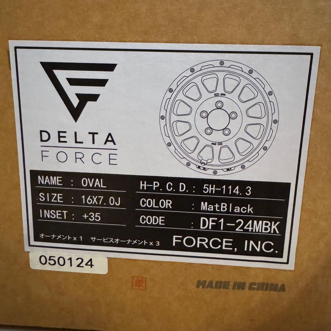 【美品②】DELTA FORCE OVAL デルタフォース オーバル　16インチ
