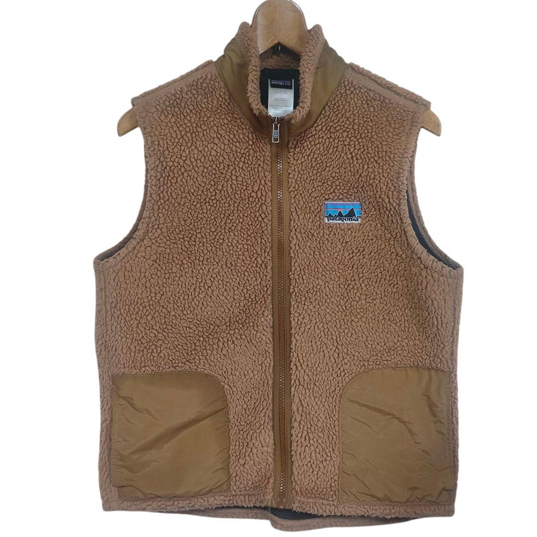 patagonia フリースベスト　白タグ　復刻　レトロX ボア パタゴニア