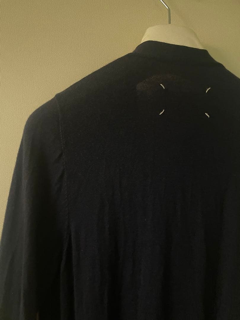 【希少品】Maison Martin Margielaカーディガン ネイビー M