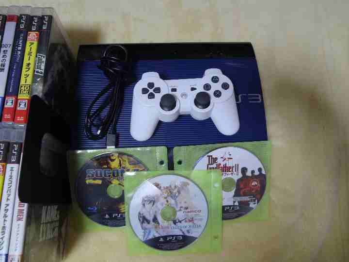 PS3本体＋ソフト51本セット！訳ありジャンク品※送料込み！