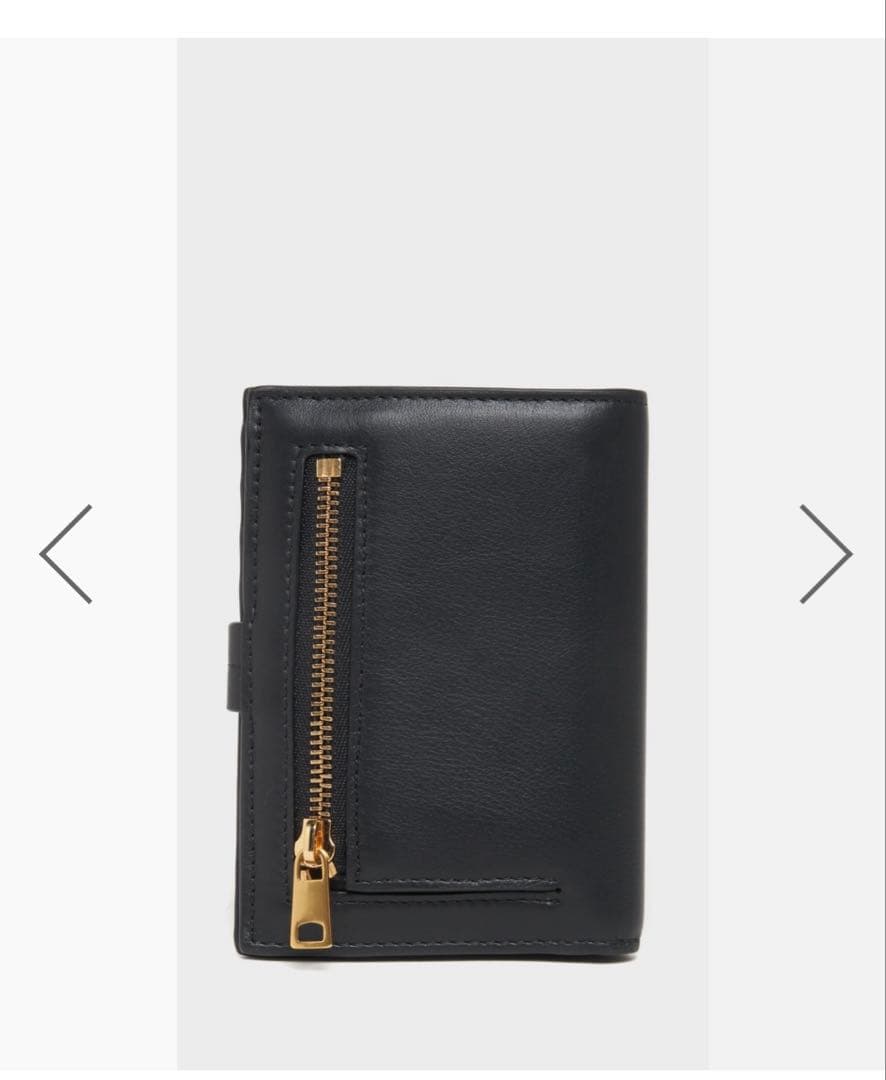 【値下げ】J&M Davidson ロサンジフォルド ブラック 折り財布