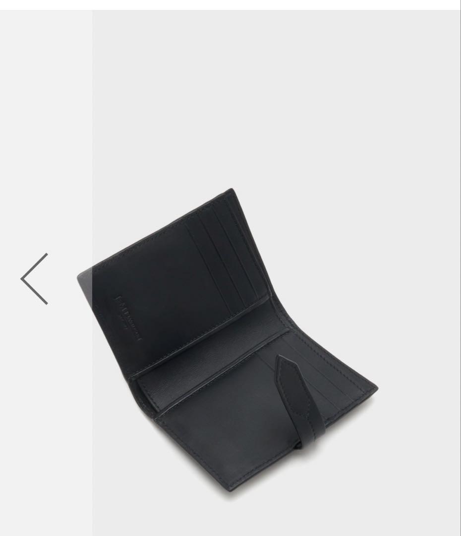 【値下げ】J&M Davidson ロサンジフォルド ブラック 折り財布