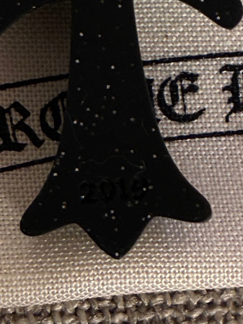 CHROME HEARTS クロス ラバー ネックレス ブラック クロムハーツ