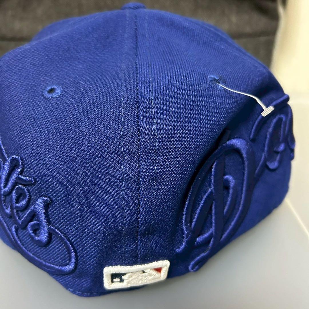あ*た様 新品未使用 ニューエラ Dodgers LA 刺繍 フィッテッド 58