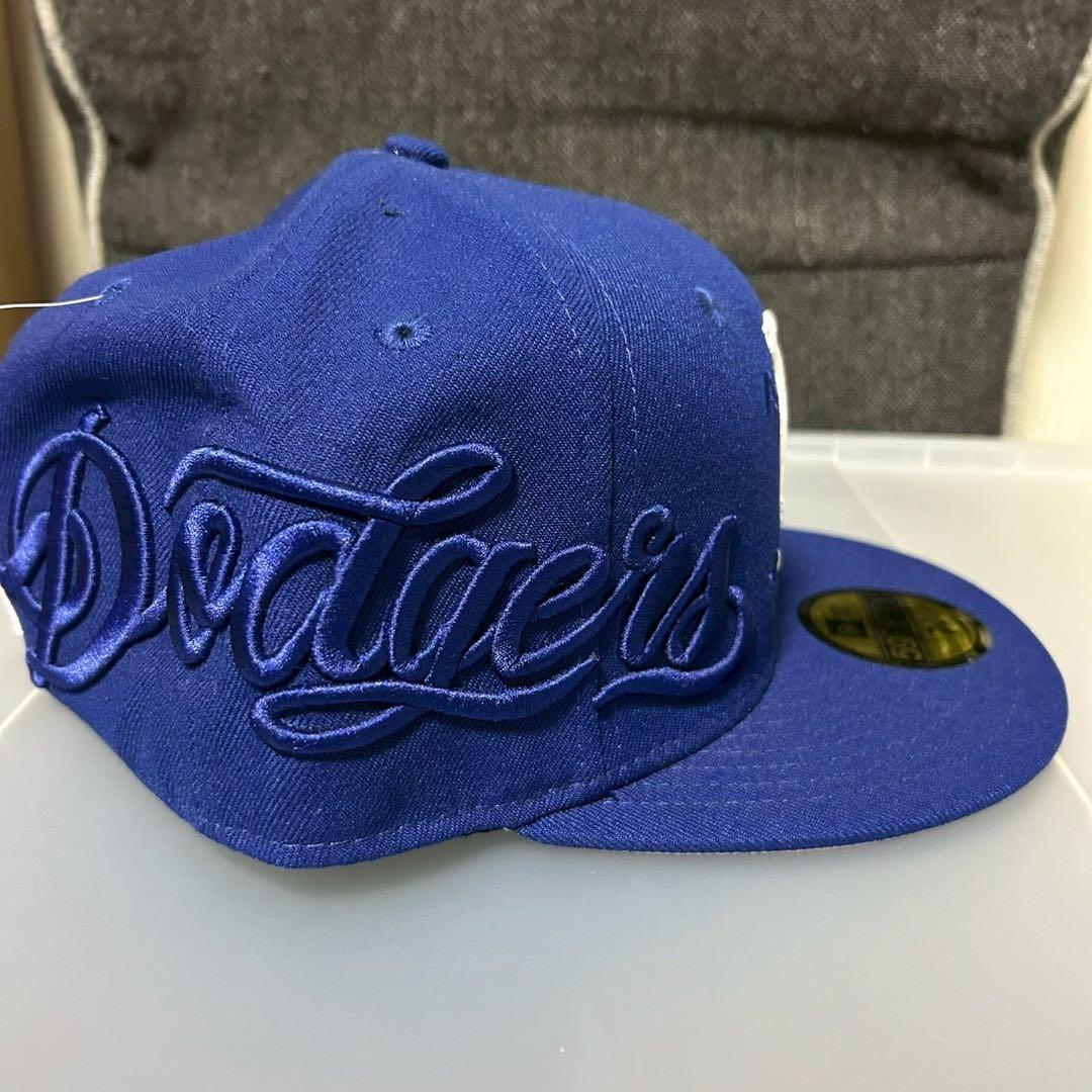 あ*た様 新品未使用 ニューエラ Dodgers LA 刺繍 フィッテッド 58
