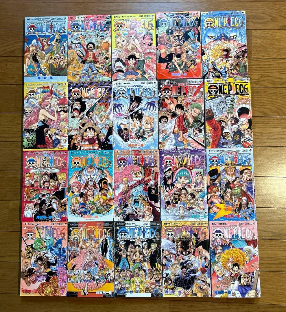 （週末値下げ）ワンピース ONE PIECE 1巻〜105巻セット+関連本4冊