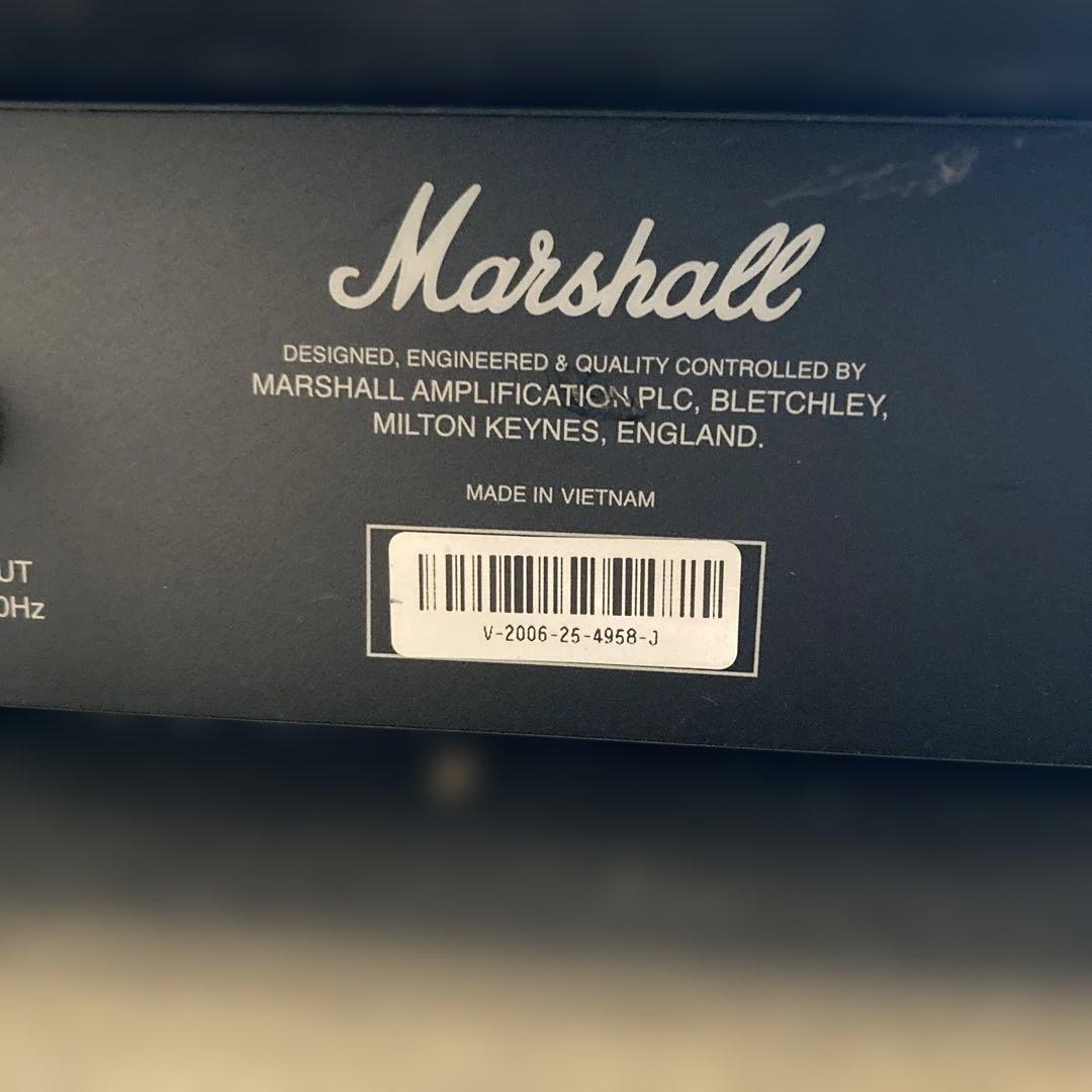 【通電確認済み】Marshall マーシャル ベースアンプ MB15 アンプ