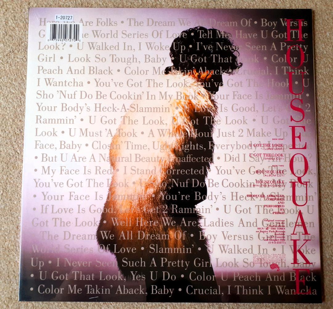 新品　プリンス　U Got The Look　 ヨーロッパ盤 12”