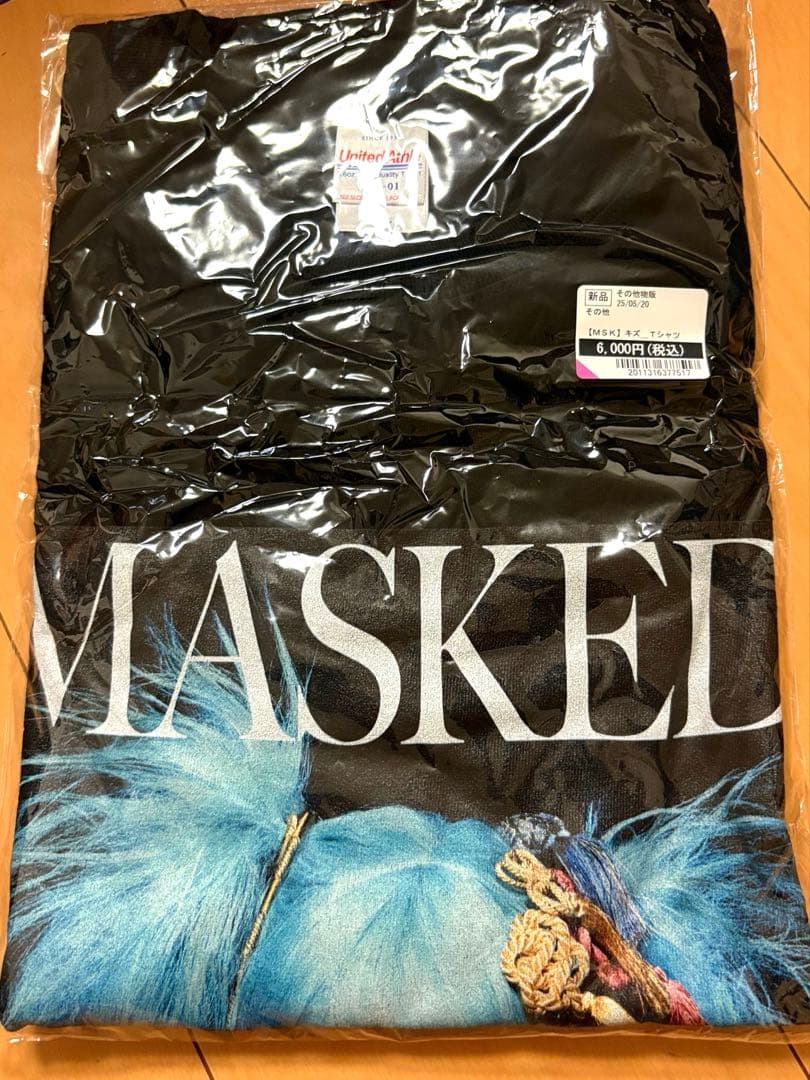 MASKED Tシャツ XLサイズ キズ　来夢　新品