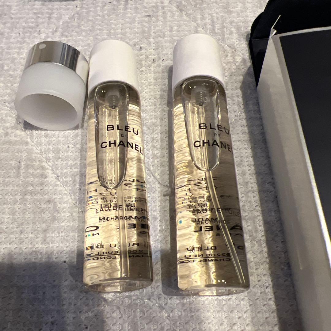 CHANEL 香水　　 箱付き　2本　ブルー ドゥ シャネル トラベル