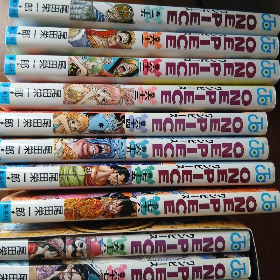 ONE PIECE 61巻から109巻　クイズブック　オフィシャルガイド付き