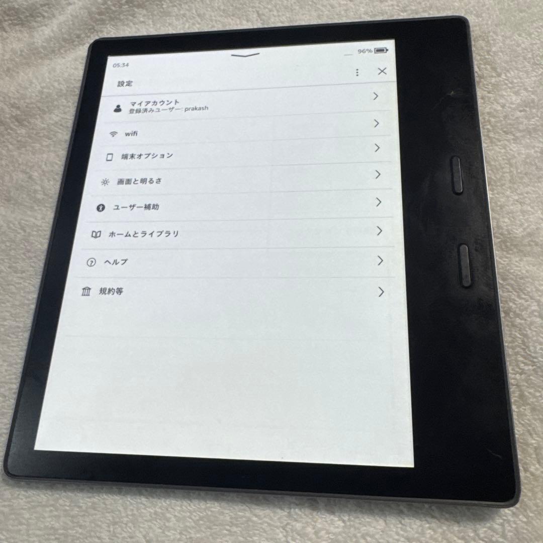 D*社様 kindle oasis 10世代 8GB 本体のみ