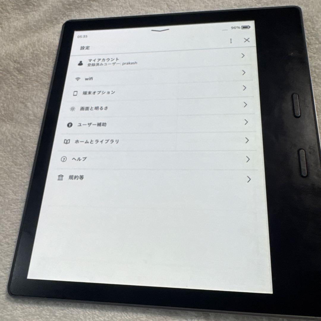 D*社様 kindle oasis 10世代 8GB 本体のみ