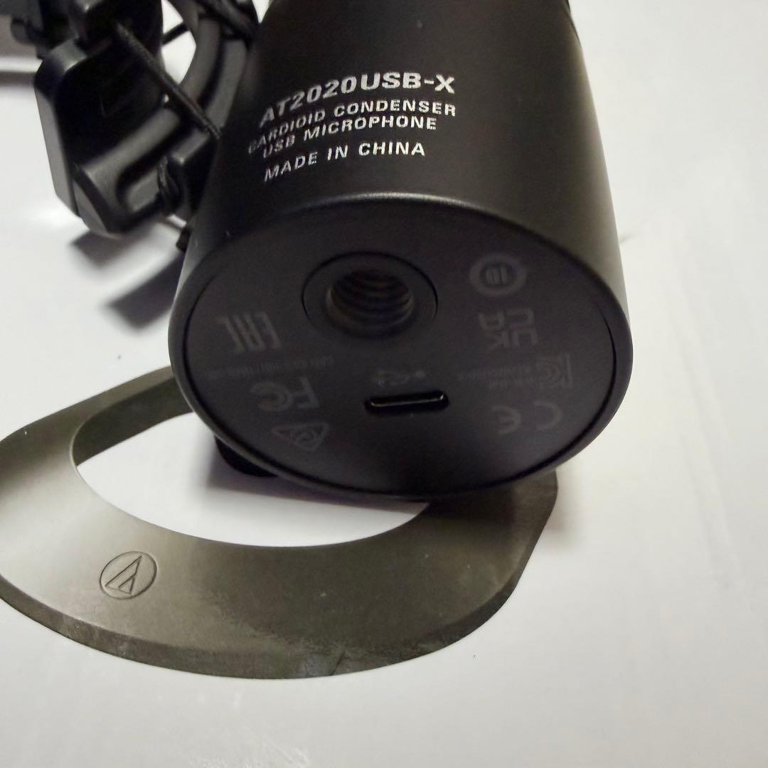 【美品】audio-technica AT2020USB-X（+AT8455）