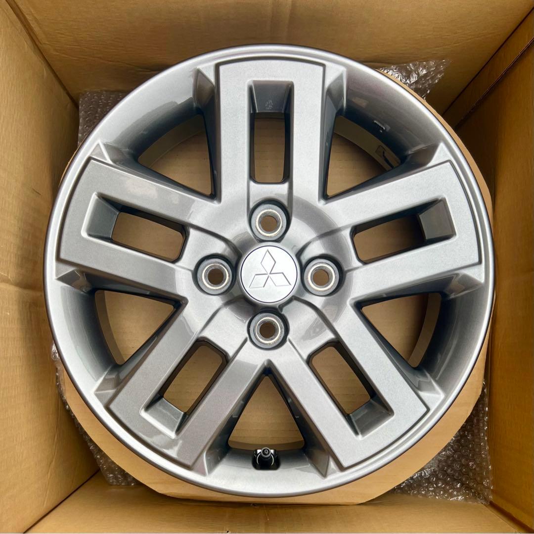 新車外し◆美品◆ミツビシ デリカ ミニ純正ホイール15インチ4本セット