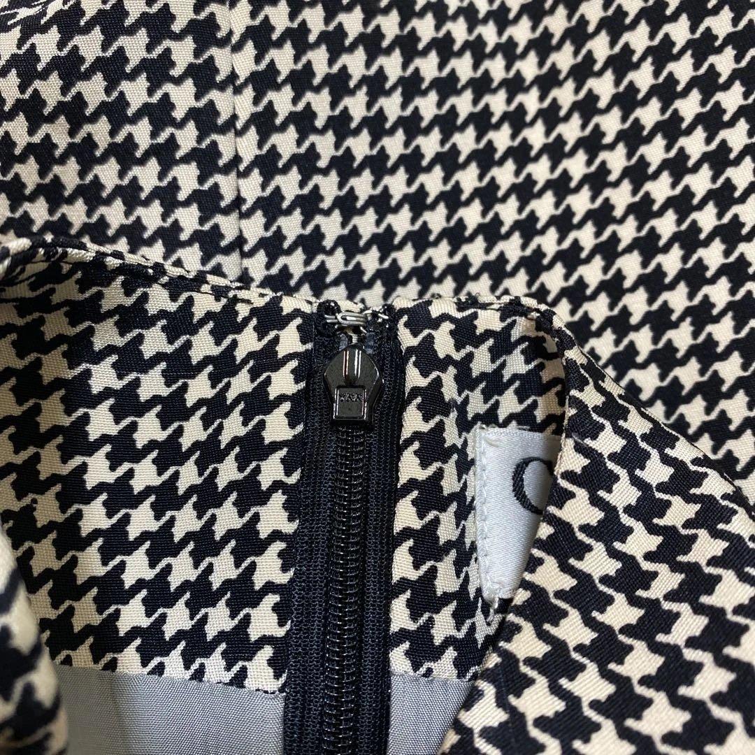 Christian Dior プレタポルテ ワンピース 千鳥柄