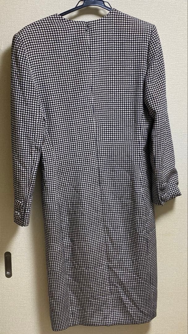 Christian Dior プレタポルテ ワンピース 千鳥柄